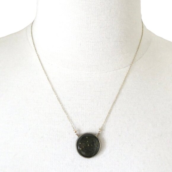 CARLA DE LA CRUZ Virgo Constellation Necklace gold filled Night Sky - Picture 3 of 8